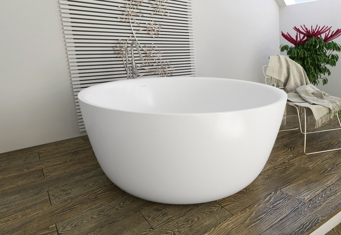 small Freestanding Solid Surface Bathtub (6)